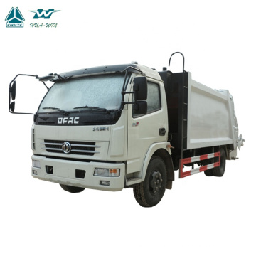 NEW 8 m3 Volume Compactor Garbage Truck Rear Loader Refuse Truck For Sale